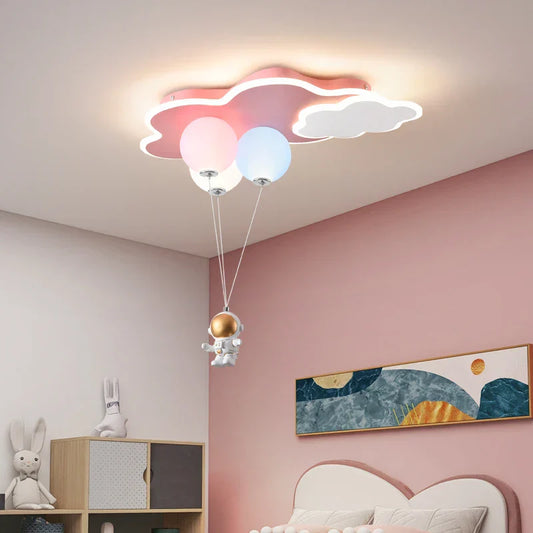 Decorbites™ Kinder-Wolken-/Flugzeug-Lüster mit Fernbedienung - Innenbeleuchtungslösung