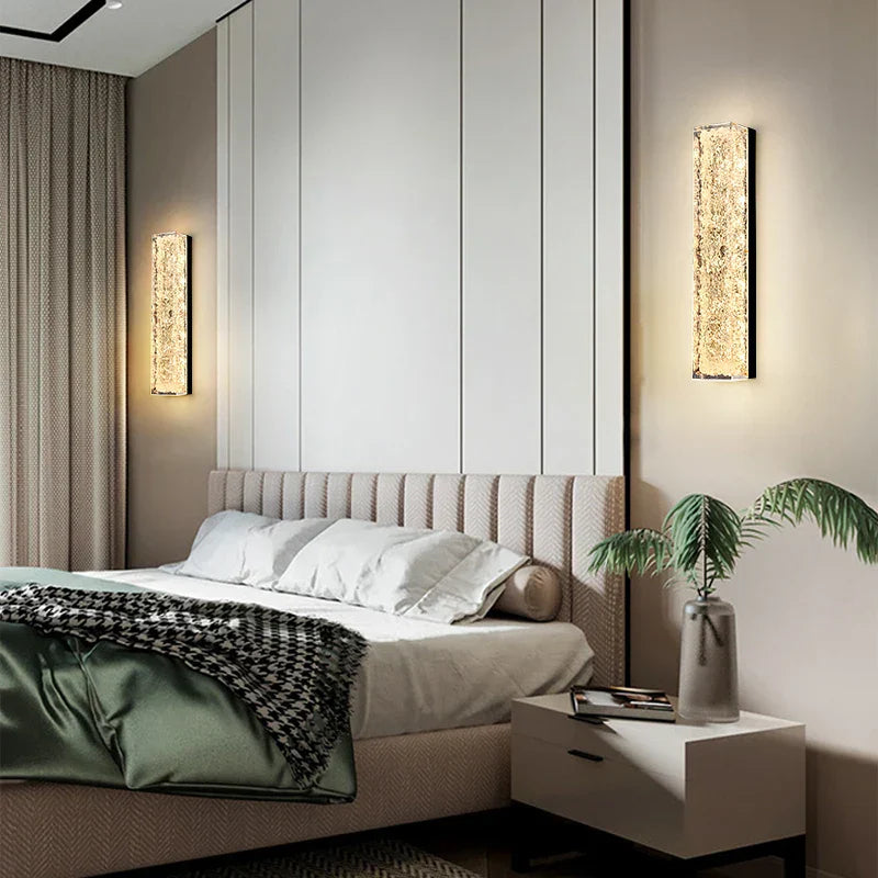 DecorBites™ LED Bedroom Wall Lamp - Luxury Nordic Design Resin Light