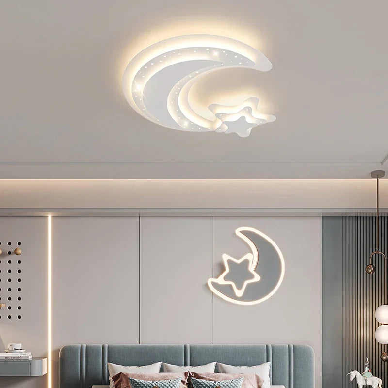 Stars Moon LED Chandelier
