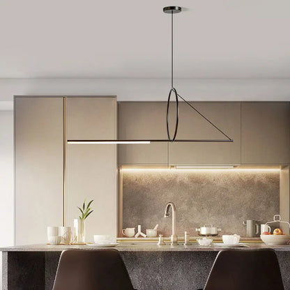 Decorbites™ Art Line LED-Kronleuchter Schwarz-Eisen-Hängeleuchte für Esszimmer Küche Bar