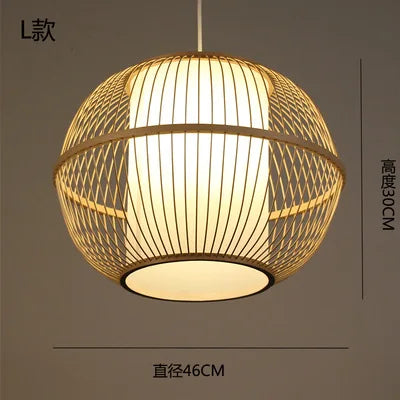 Bamboo Modern Chandelier Light