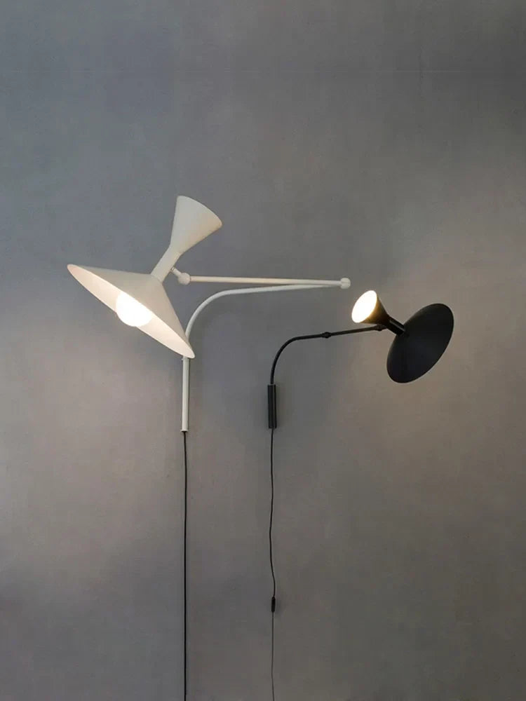 Decorbites™ Industrielle Retro Schwenkbare Wandlampe für Wohnzimmer Schlafzimmer Studio