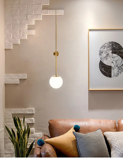 Decorbites™ Glas-Kugeln-LED-Wandleuchten Moderne Nordische Innen-Wandleuchten für Wohnzimmer Esszimmer Schlafzimmer