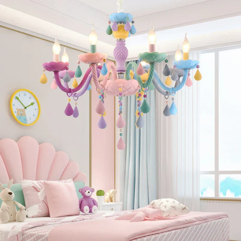 Decorbites™ Kristallkerzenleuchter: Elegantes europäisches Design für Schlafzimmer, Restaurant und Kinderzimmer