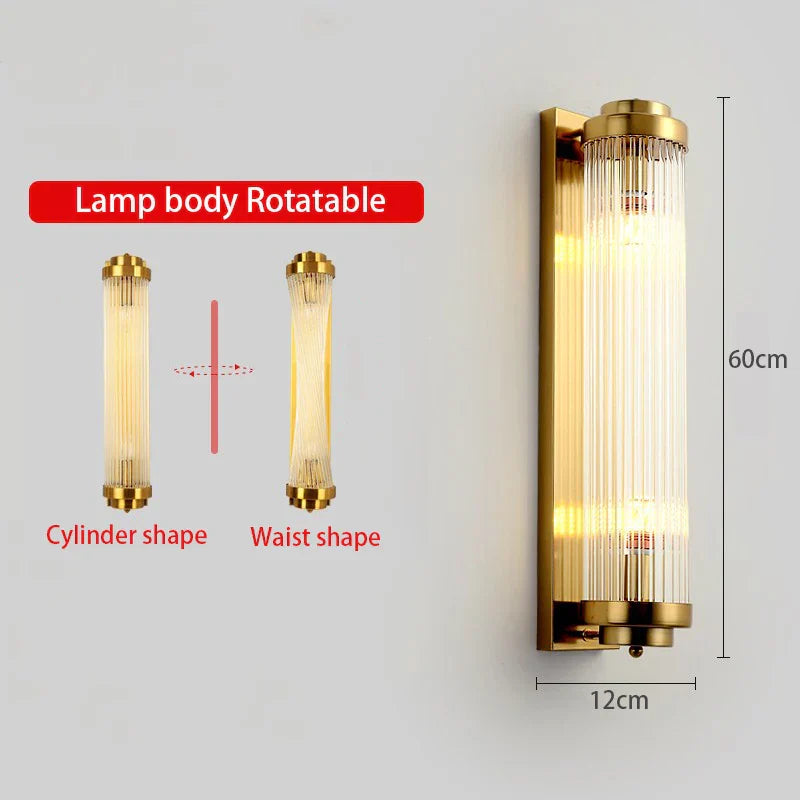 Decorbites™ Kristall-Wandleuchte: Moderne minimalistische Luxus-LED-Lichter für Wohnzimmer, Schlafzimmer und Flur