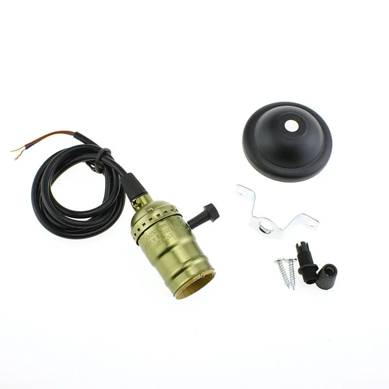 Decorbites™ Industrielle Hängeleuchte Lampe E27 90-265V Edison-Glühbirnenfassung Loft-Heimdekoration