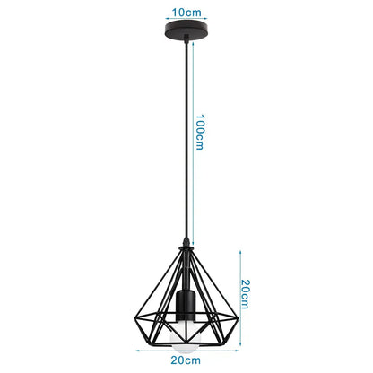 DecorBites™ Industrial LED Pendant Ceiling Light for Home Living Room Kitchen Decor