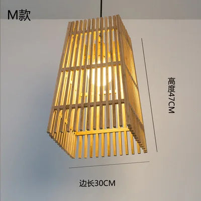 Bamboo Modern Chandelier Light