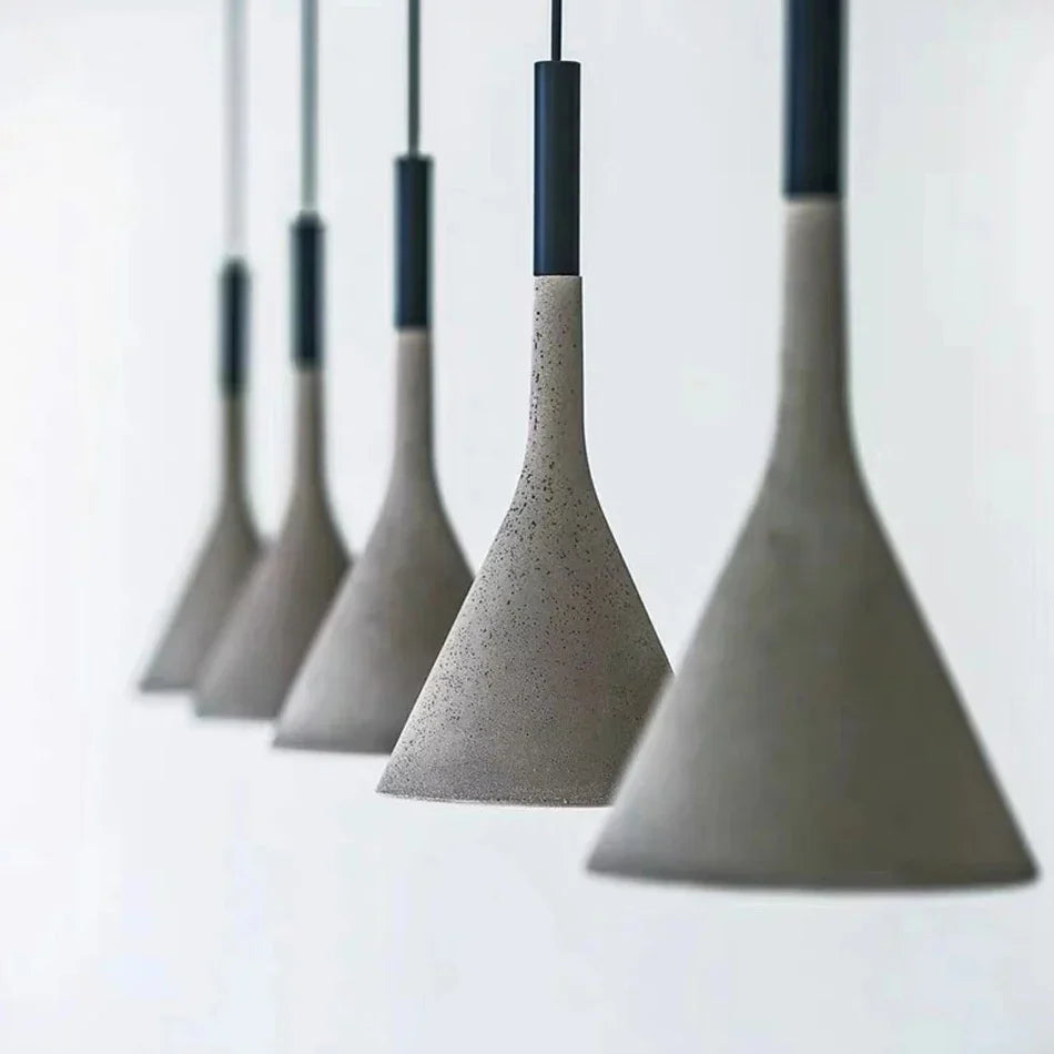 Decorbites™ Beton-Hängeleuchten: Nordisch Moderne LED E27 Industrielle Lampe für die Hausdekoration