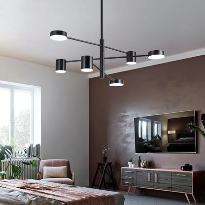 Decorbites™ LED-Kronleuchter aus Schmiedeeisen für Wohnzimmer, Schlafzimmer und Innenbeleuchtung