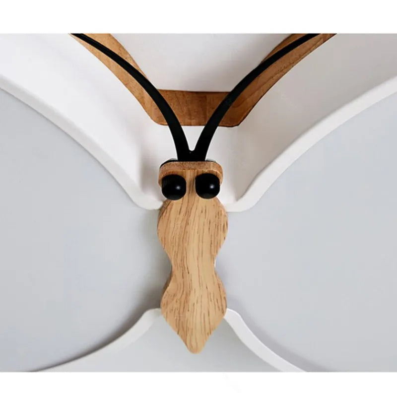 Decorbites™ LED-Schmetterlings-Lüster Modernes Holz-Deckenlicht für Kinderzimmer
