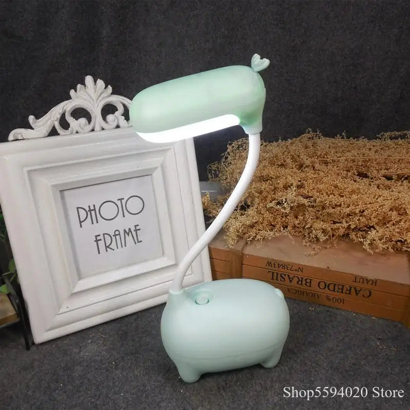 DecorBites™ Elk Night Lamp: Cute Animal LED Desk Lamp for Children's Bedroom