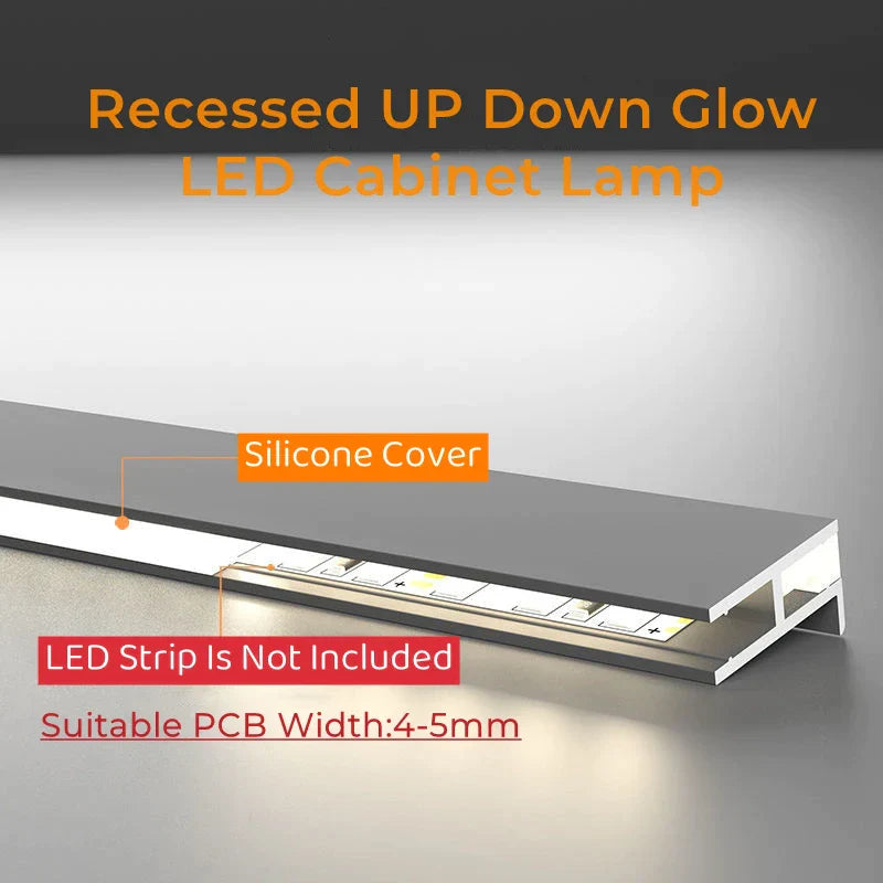 Ultra-Thin Aluminum Cabinet Lamp
