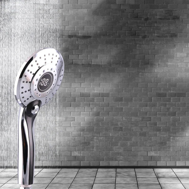 DecorBites™ LED Light Shower Head with Digital Temperature Control