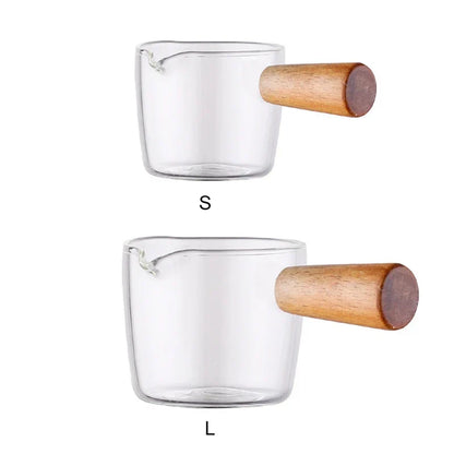 DecorBites™ Glass Sauce Dish with Handle