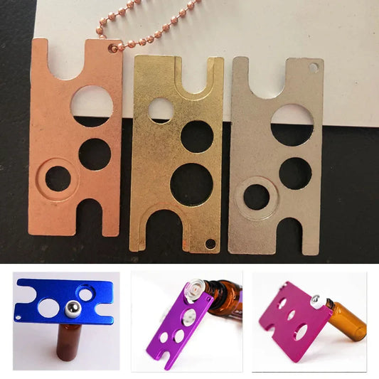 Decorbites™ Ätherische Öle Öffner für Rollkugeln & Verschlüsse - Metallkorkenzieher-Werkzeug