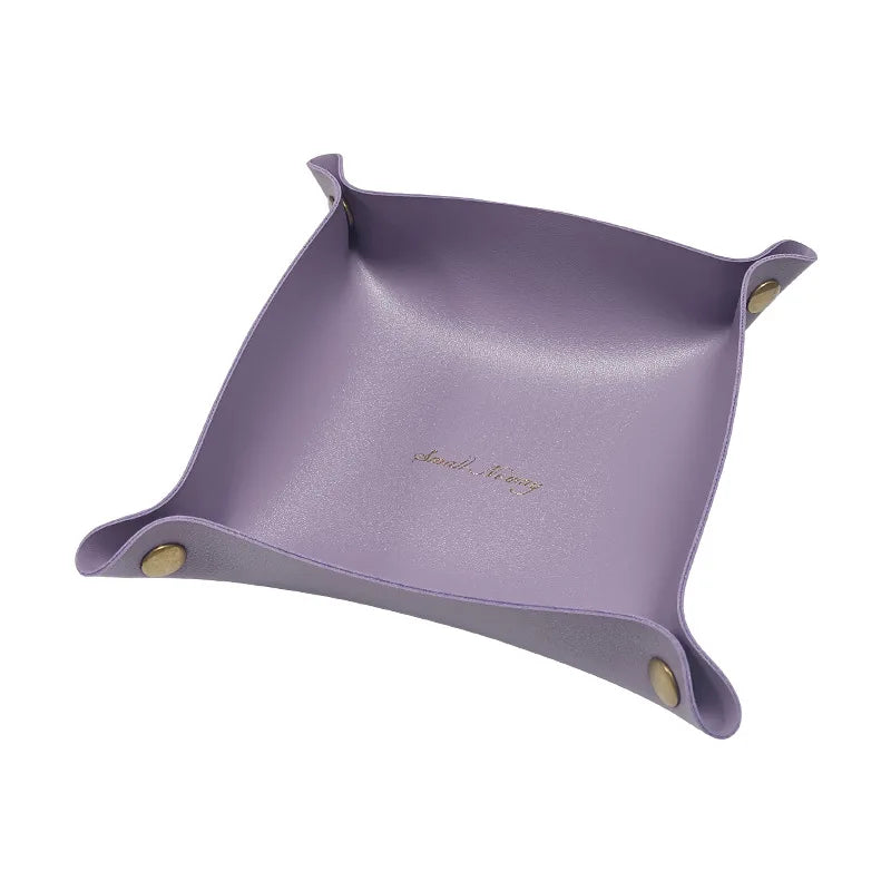 PU Leather Organizer Tray