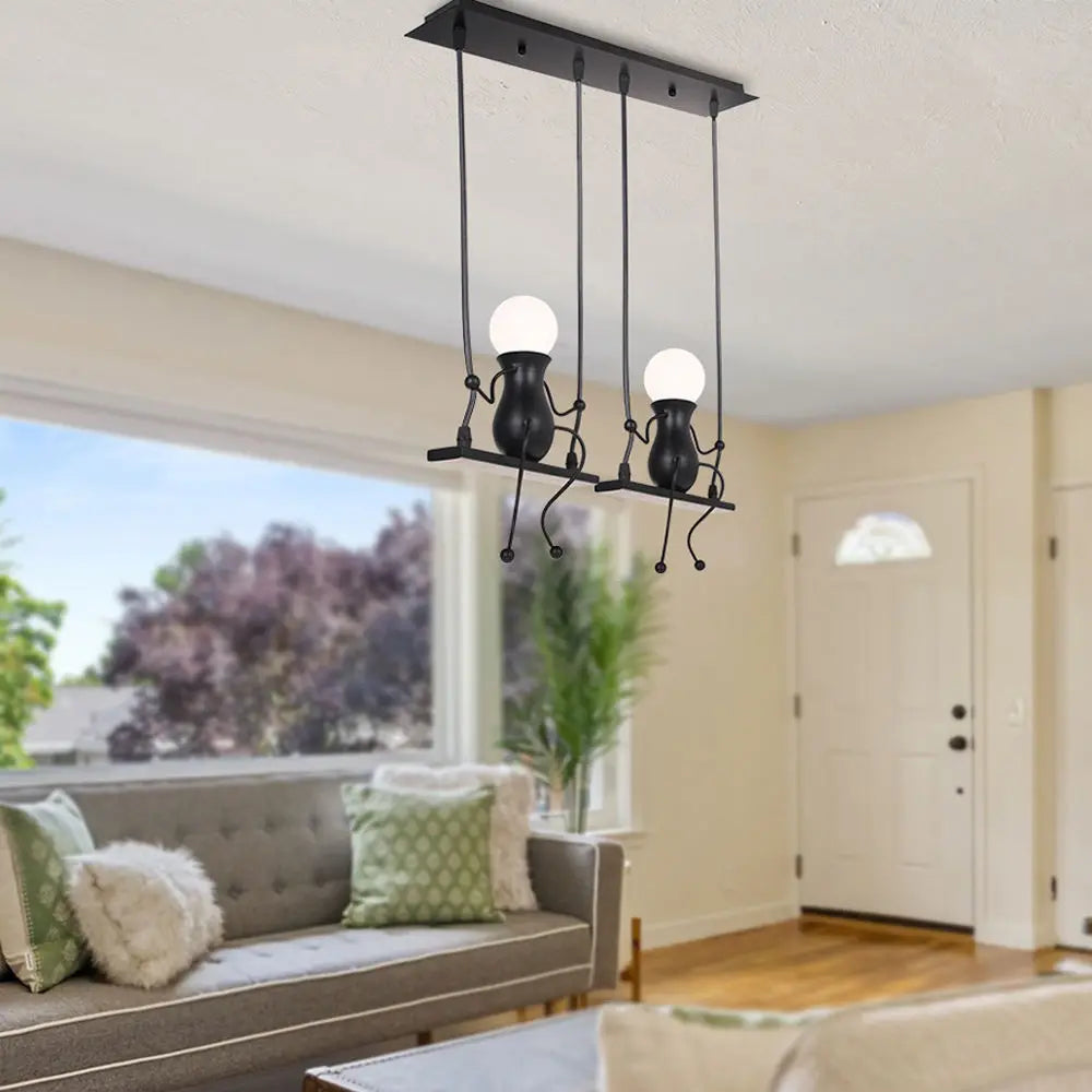 Decorbites™ Humanoid Kreative Anhängerlampe - Moderner Innenleuchter für die Hausdekoration