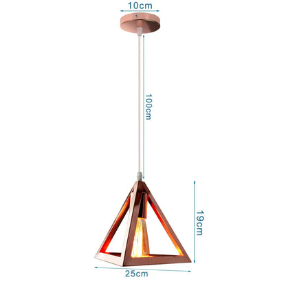 DecorBites™ Industrial Pendant Lights E27 LED Hanging Lamp Modern Loft Lighting for Home