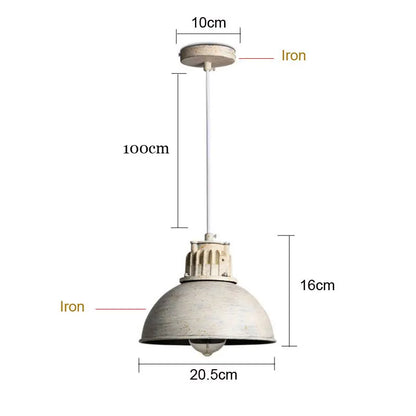 Decorbites™ Industrielle Loft-Hängeleuchte Retro-Pendant-Lampe für Esszimmer, Bar und Schlafzimmer