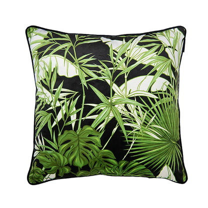 DecorBites™ Intersecting Geometric Velvet Printed Cushion Cover - Modern Nordic Sofa Decor 50x50cm