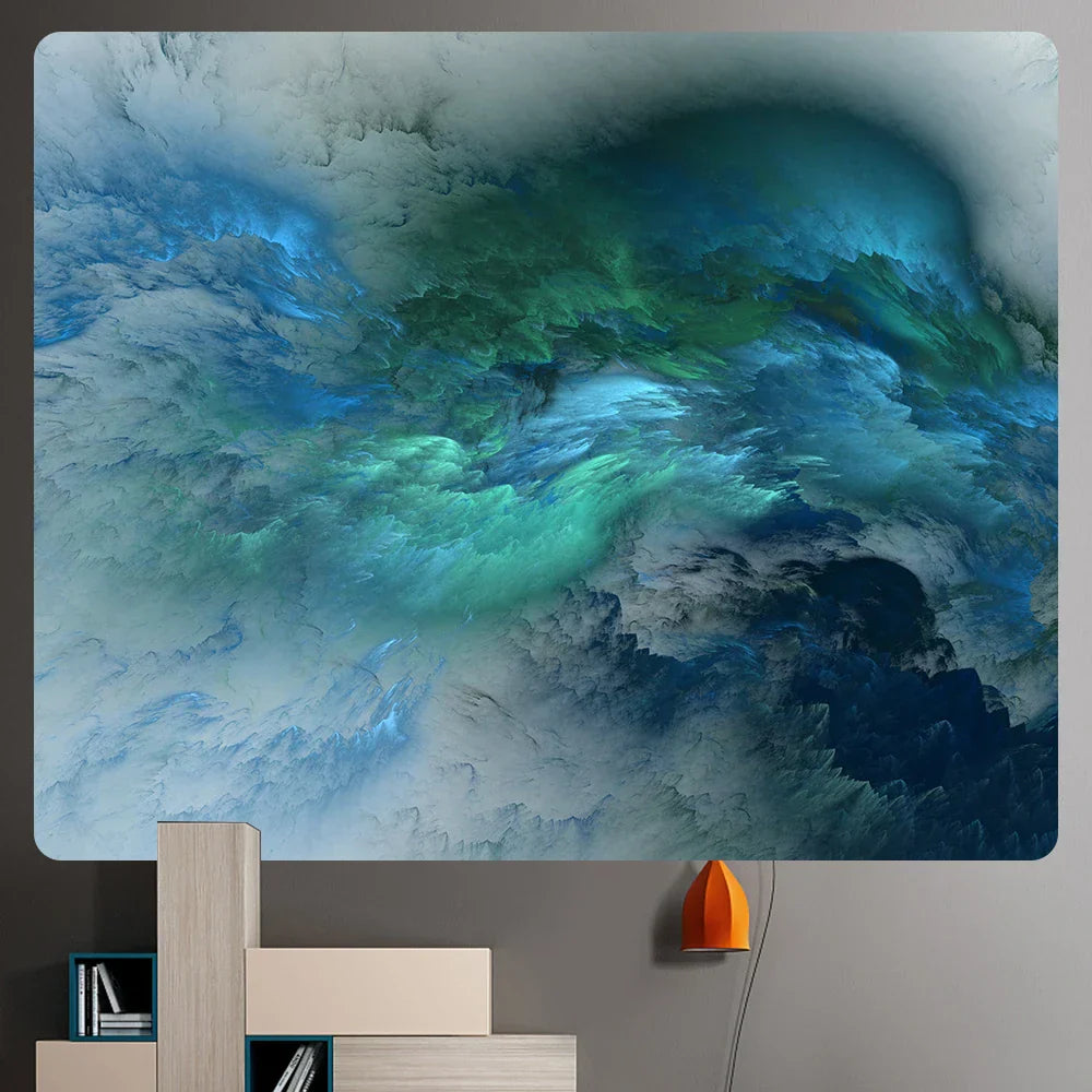 Decorbites™ Cloud Home Tapestry: Boho-Yoga-Matte & Hippie-Wanddekoration, große Größe