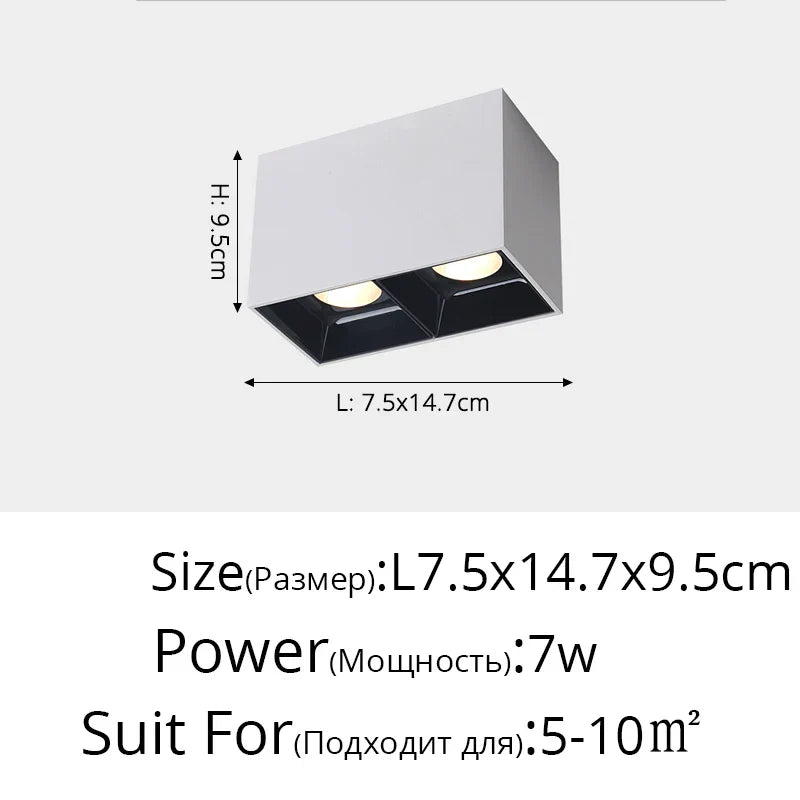 LED Adjustable Ceiling Spotlight