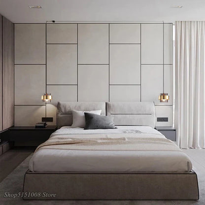 Decorbites™ Goldene Glas-LED-Hängeleuchten: Modernes nordisches zylindrisches Design für Heimdekorationen