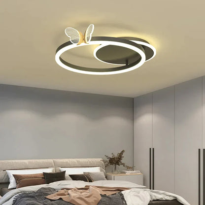 DecorBites™ Luxe Butterfly LED Ceiling Lamp: Modern, Bright & Elegant Atmosphere