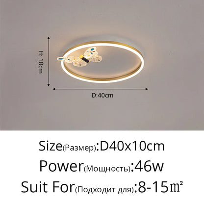 Decorbites™ LED-Kronleuchter: Moderne Innenbeleuchtung für Schlafzimmer, Arbeitszimmer, Wohnzimmer – Luster-Lampen