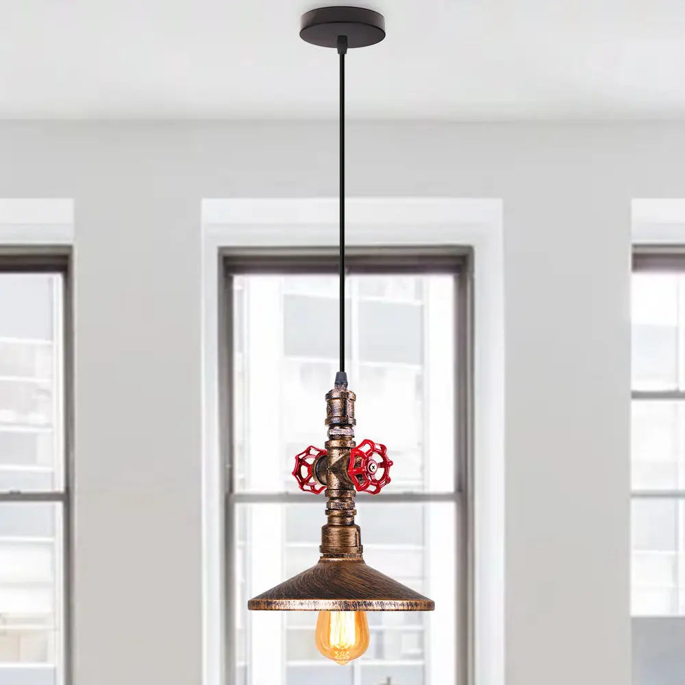 Decorbites™ Industrielles Retro-Pendantleuchte Wasserrohrlampe für Küche und Heimdekoration