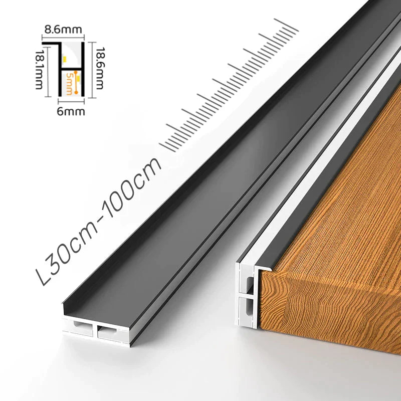 Ultra-Thin Aluminum Cabinet Lamp