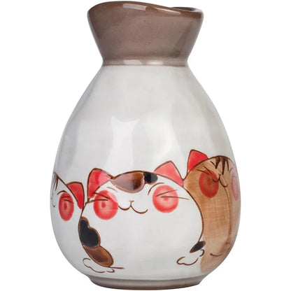 Decorbites™ Japanisches Keramisches Sake-Weinbecher-Set - KL-001 | Kleine Trinkkollektion