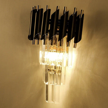 DecorBites™ Crystal Luxury Wall Lamp for Living Room, Bedroom, and Aisle