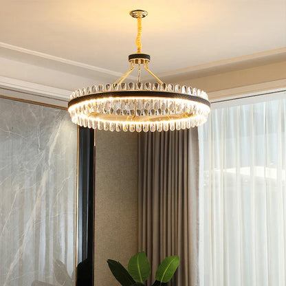 Decorbites™ Kristall-Oval-Lüster-Beleuchtung für das Esszimmer