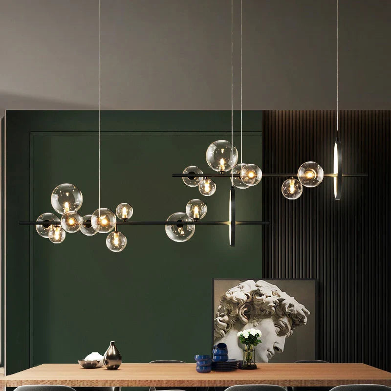 Decorbites™ Glas-Blase-Lüsterleuchte für Esszimmer und Laden