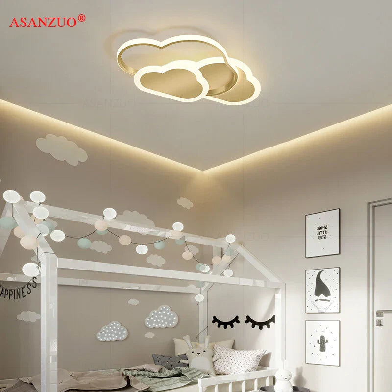 Decorbites™ Cloud Pink LED-Deckenleuchte für Kinderzimmer - Dimmbare moderne Beleuchtung