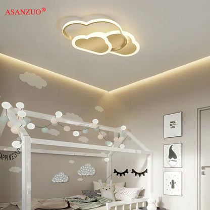 Decorbites™ Cloud Pink LED-Deckenleuchte für Kinderzimmer - Dimmbare moderne Beleuchtung