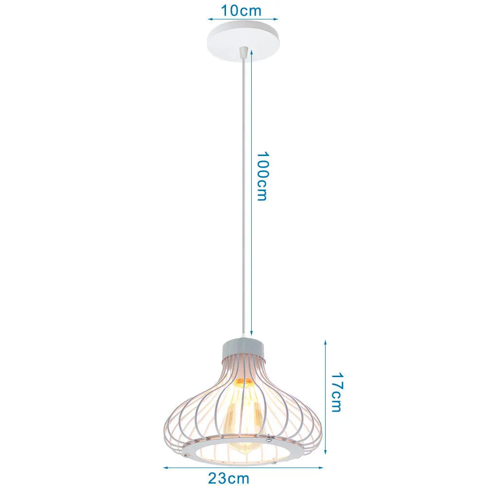 Decorbites™ Industrielle Pendelleuchten: Moderne LED-Hängeleuchten für die Dekoration im Wohnzimmer, Küche und Zuhause