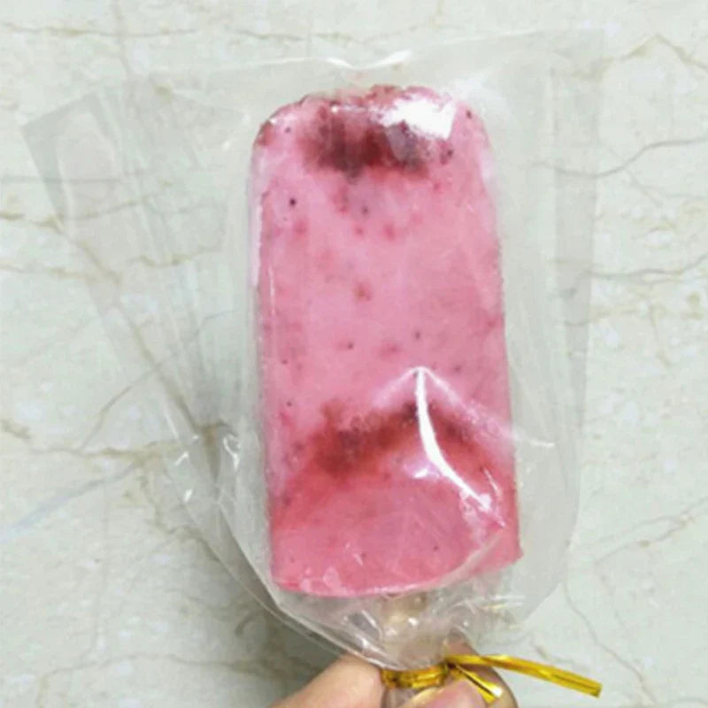 Decorbites™ Eiscreme-Beutel: Transparente Aufbewahrung für Gefrorene Leckereien & Snacks