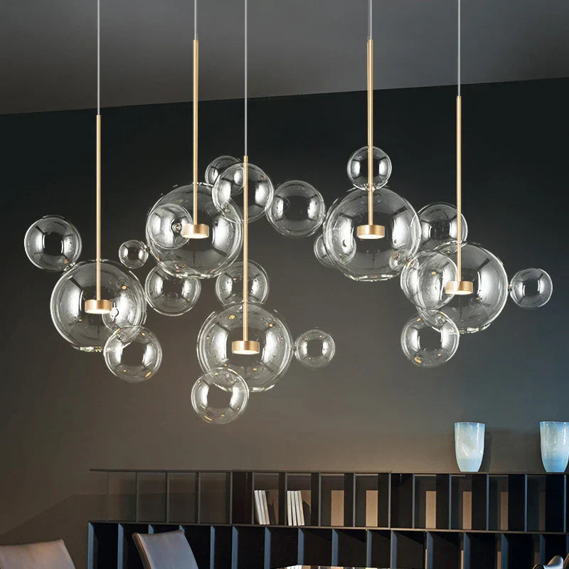 Decorbites™ Frosted-Glas-Kugelleuchter für die Dekoration von Esszimmer und Küche