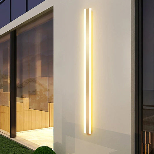 Decorbites™ Gold LED Außenwandleuchte Modern Wasserdicht IP65 für Villa Veranda Garten