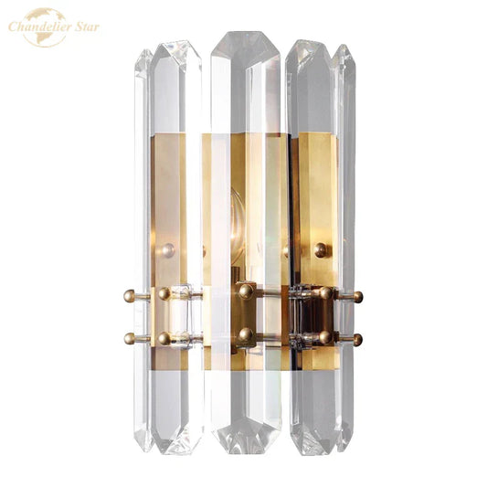 DecorBites™ Crystal Nordic Wall Sconce - Vintage Loft Lighting