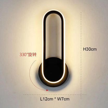 Decorbites™ LED Wandlampe: Moderne Nachttischlampe für das Schlafzimmer, Wandleuchte für das Wohnzimmer, Beleuchtung für die Hausdekoration
