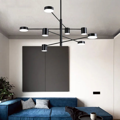 Decorbites™ LED-Kronleuchter aus Schmiedeeisen für Wohnzimmer, Schlafzimmer und Innenbeleuchtung