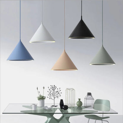 Decorbites™ Ringförmige Kegel-Hängeleuchte: Minimalistisches nordisches Design für Wohnzimmer, Restaurant, Bar