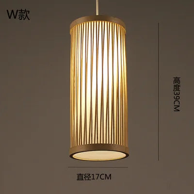 Bamboo Modern Chandelier Light