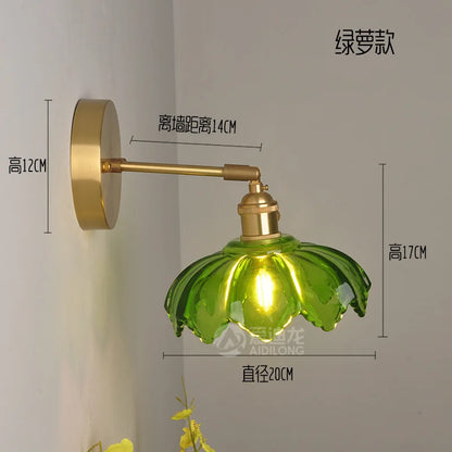 Decorbites™ Grüne Glas-Hängeleuchte - Kupfer Nordische Moderne Pendelleuchten für Schlafzimmer, Bar, Restaurant
