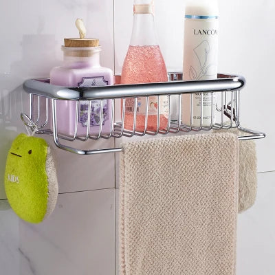 Gold Brass Bathroom Shelf