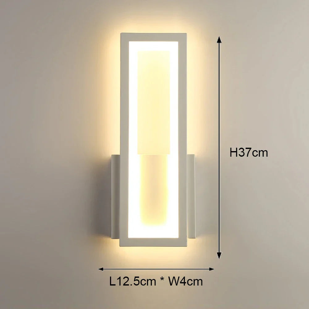 Decorbites™ LED Wandlampe: Moderne Nachttischlampe für das Schlafzimmer, Wandleuchte für das Wohnzimmer, Beleuchtung für die Hausdekoration